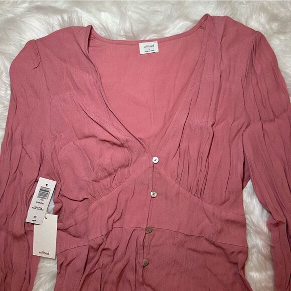 NWT Aritzia Wilfred Prairie Blouse - Picture 3 of 5
